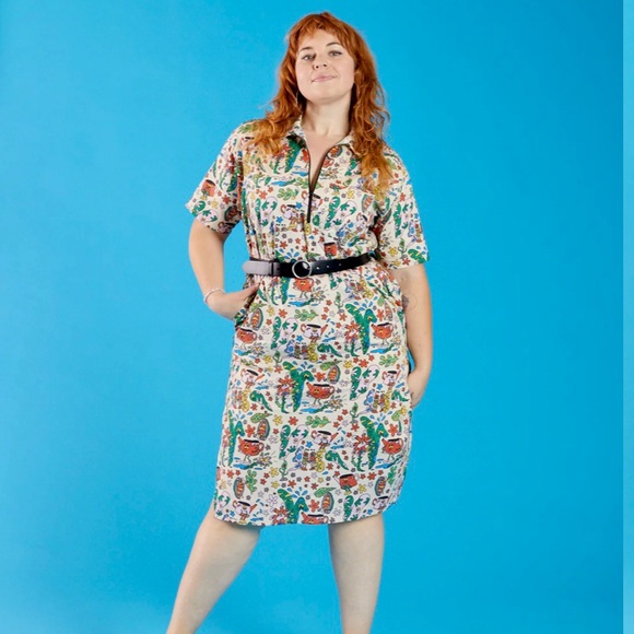 NOOWORKS- WORK DRESS “Bug out” - Picture 5 of 6